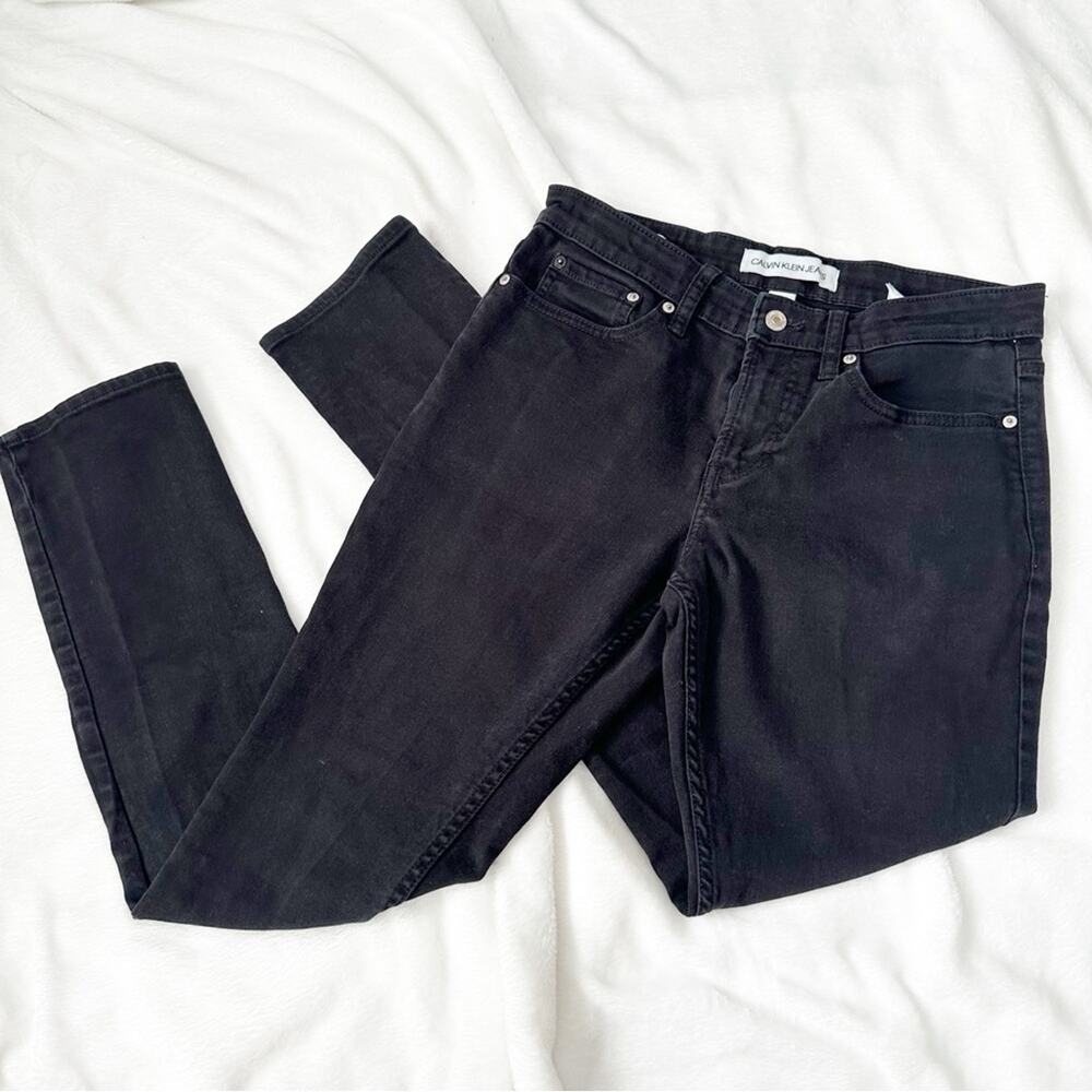 Calvin Klein jeans black slim denim mens size 30x32 men